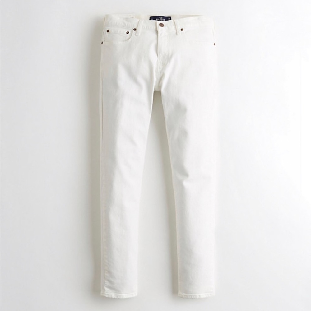 NWT Hollister Epic Flex White Skinny Jeans